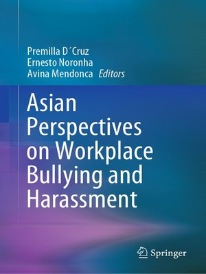cover image of Asian Perspectives on Workplace Bullying and Harassment